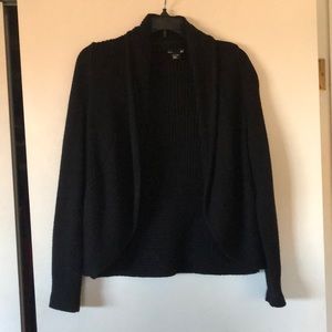 Black cardigan